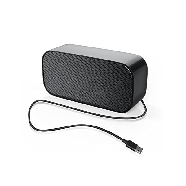 【商品概要】1.「なにも設定せず」3.5mmオーディオケーブルは必要がありません。USB端子はpcスピーカーに接続してボタンをクリックするだけでゲームや音楽を高音質で楽しめる。なにも設定が不要です。繋ぐ配線はパソコンのUSBで行えるためコン...