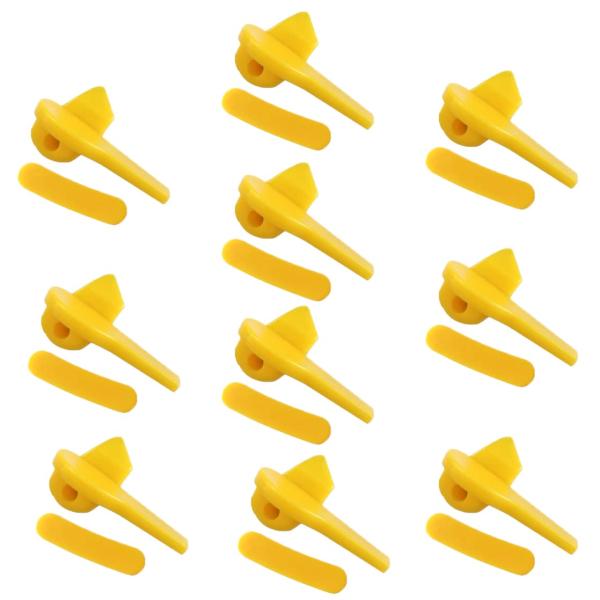 【商品概要】【タイヤ保護】タイヤチェンジャーのマウントヘッドに装着の際に、アルミホイールへの傷を防ぐことができます。【使用簡単】古いものや損傷したものを直接に交換できます。【お買い得】10組セットでお得！摩耗しやすい部品ですが、格安で入手可...