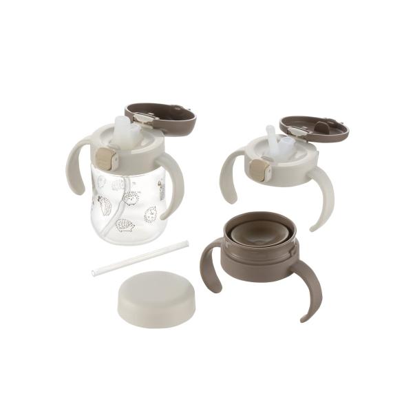 他サイト： リッチェル トライ ステップアップマグセットSD ブラウン 1セット 200ml 5カ月の商品画像