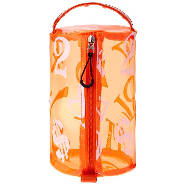 【商品概要】サイズ：幅：12cm 高さ：19cmカラー：オレンジ(O)素材：PVC注意: ※素材の特性上、スケルトン部分の多少の擦れや曇りは製造上避けられない為、その点ご留意ください。 ※色移り等が起こる場合がありますのでご注意ください。色...