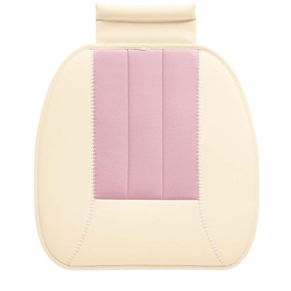 【商品概要】サイズ:45x45cm素材:(表地)合成皮革(中材)ウレタンフォーム(裏地)ポリエステル抗菌防臭加工のレザー素材を使用したシングルタイプクッションフェミニンカラーを配色し、柔らかいイメージの優しい空間を演出。中材はウレタンフォー...