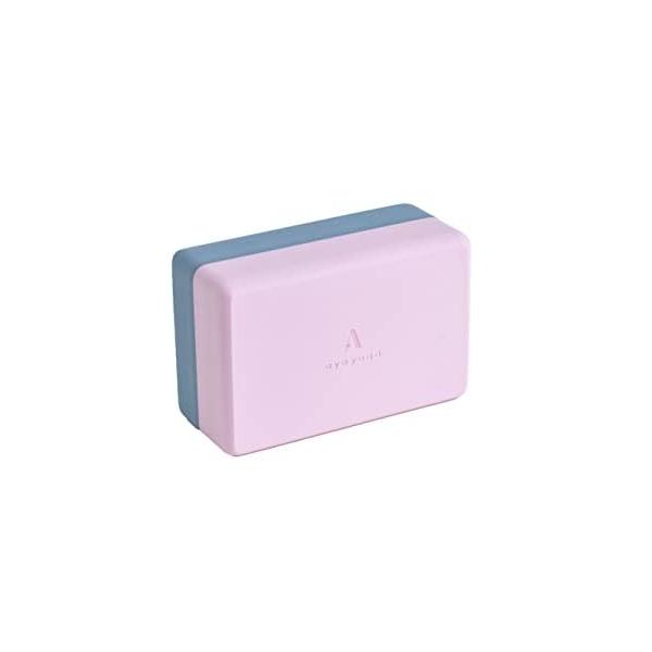 【商品概要】ayayogaオリジナルクッズ。ヨガのポーズをサポートするブロックです。ヨガグリエイターayaこだわりのピンク×グレーで洗練された大人女性向けのデザインです。柔らかくて弾力のある高密度EVA素材を使用し、より良い安定感を実現。適...