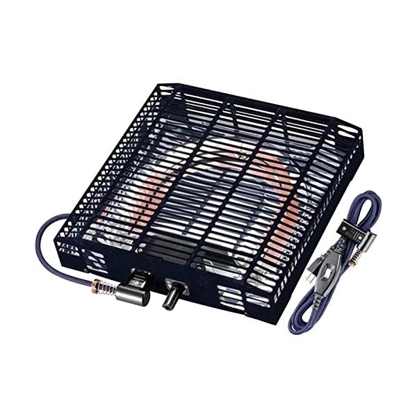 【商品概要】本体サイズ:幅28.8×奥行28.8×高さ6.3cm、取付枠サイズ:29cm角 専用消費電力:300W、電気代目安(1時間あたり):強=約4.3円、弱=約2.2円(1kwhあたり27円として計算)発熱体:U字型石英管ヒーター温度...