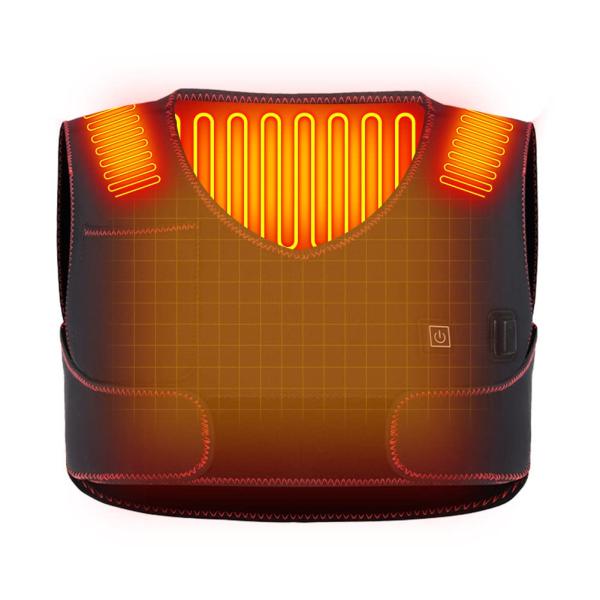 【商品概要】サイズ：Free　外箱サイズ：34*25*3cm　ネットウェート：0.3kg　材質：SBR複合材料　カラー：ブラック　セット内容：本体*1、USBケーブル*1、3Dアイマスク*1、日本語取扱説明書*1炭素繊維発熱：遠赤外線ヒータ...