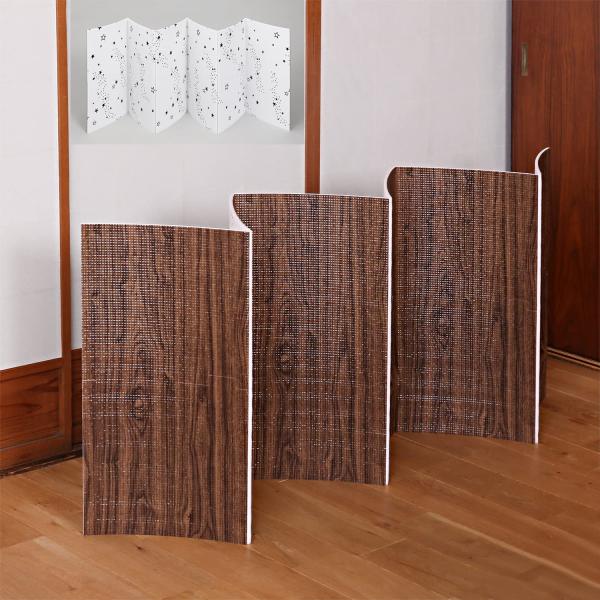 【商品概要】【商品仕様】:サイズ/1枚あたり:約幅180×高さ32×厚さ0.8cm・連結時:約幅180×高さ60×厚さ0.8cm、柄/木目調・星柄のリバーシブル、内容/2枚、材質/OPPフィルム・発泡ポリエチレン【冷気やすき間風をブロックす...