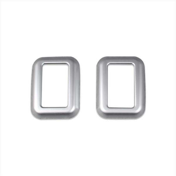 【商品概要】1.適合車種:ダイハツ タント/タントカスタム/タント ファンクロス 後期（令和4年10月〜）全グレード対応2.素材：高品質ABS,メッキ加工3.色:サテンシルバー4.取り付け方法:付属の3Mの両面テープで、貼るだけの簡単装着,...