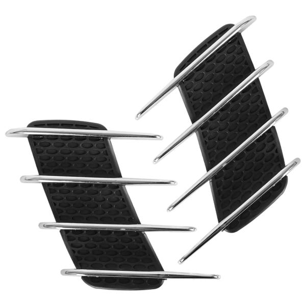 【商品概要】フェンダーダクトは、車の外観をスポーティに演出し、スタイリッシュなカスタマイズが手軽にできるアイテムです。両面テープで簡単に取り付けが可能で、ボンネットやフェンダー、ドアバンパーなどに装着することで、より精悍な印象を与えることが...