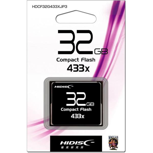 HIDISC CFカード 32GB 433ｘ Read65MB/s
