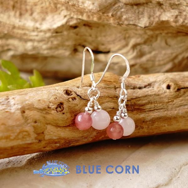 恋愛成就 あらゆる恋愛のお守り インカローズ・ローズクォーツ ・水晶