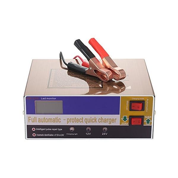 Kkmoon Xw s バッテリー充電器 12v 24v 充電器パルス バイク 自動車バッテリー充電器 リチウムバッテリ 鉛蓄電池充 Buyee Buyee Japanese Proxy Service Buy From Japan Bot Online