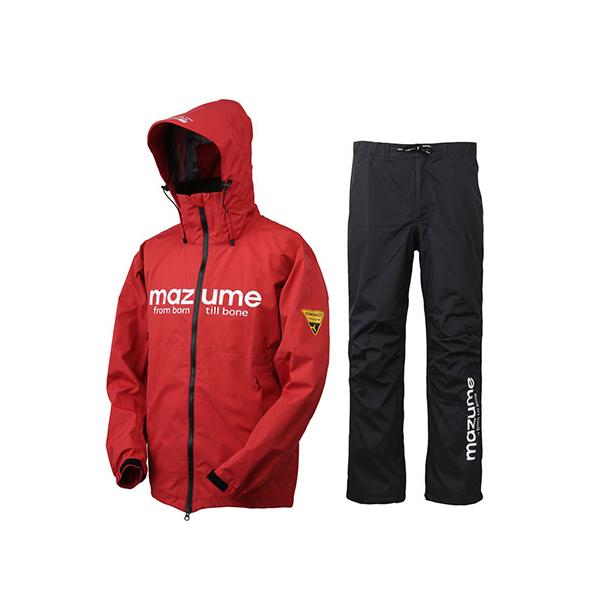 mazume mazume MZRS-688 コンタクトレインスーツII レッド L : つり具