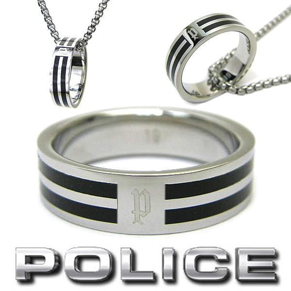 リング メンズ POLICE ポリス ステンレス リング SERENE 15号 17号 19