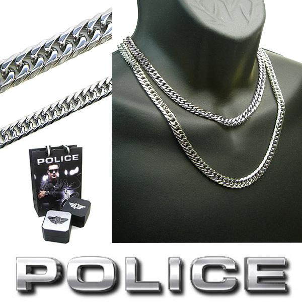 POLICE ポリス ネックレス 喜平チェーン ステンレスネックレス POLICE ポリス ネックレス 喜平チェーン ステンレスネックレス