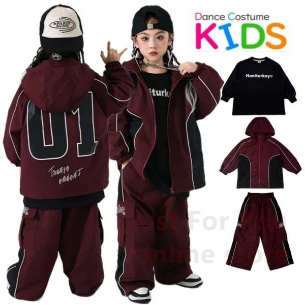 黒 ワイン レッド ジャケット ジャージ シャカシャカ カーゴパンツ