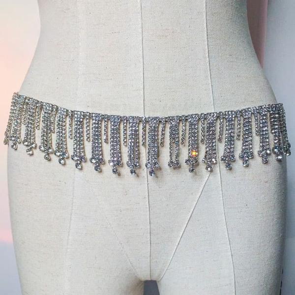 ベリーダンス 衣装 チェーンベルト ウエスト アクセサリー ベール