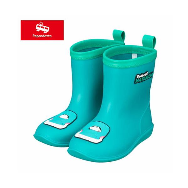 ポポンデッタ 新幹線 キッズ レイン ブーツ E5 はやぶさ 16~19cm PDR