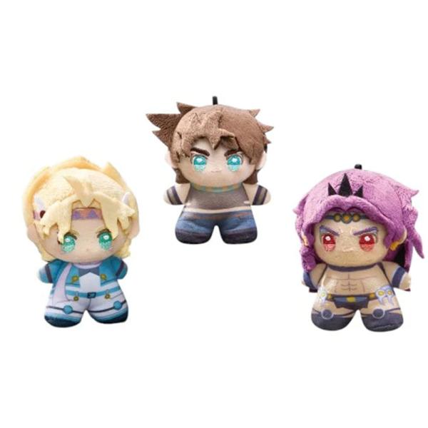 ジョジョ 奇妙な冒険 戦闘潮流 てちぬい ジョセフ ジョースター シーザー アントニオ ツェペリ カーズ ぬいぐるみ マスコット キャラクター アニメ グッズ
