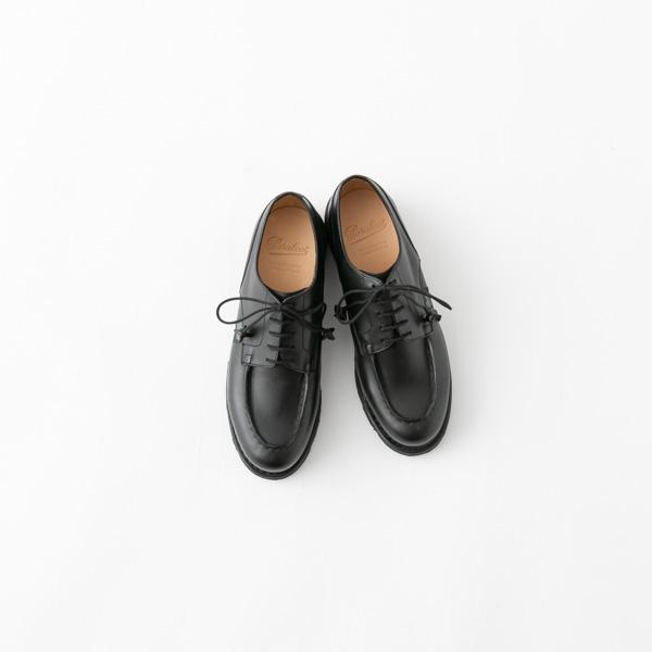 パラブーツ レザー シューズ シャンボード CHAMBORD Paraboot 黒 