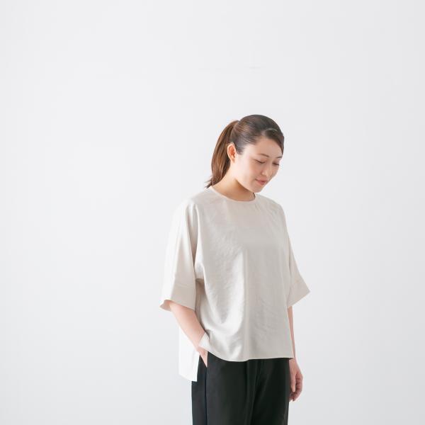 Ma Couleur マ クルール 杢調ツイル タンブラー オーバーサイズ 