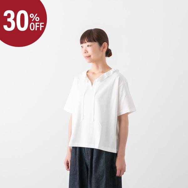mizuiro ind フリル襟プルオーバー　試着のみ 楽天市場】(メール便OK) 【30%OFF】 mizuiro ind ミズイロインド