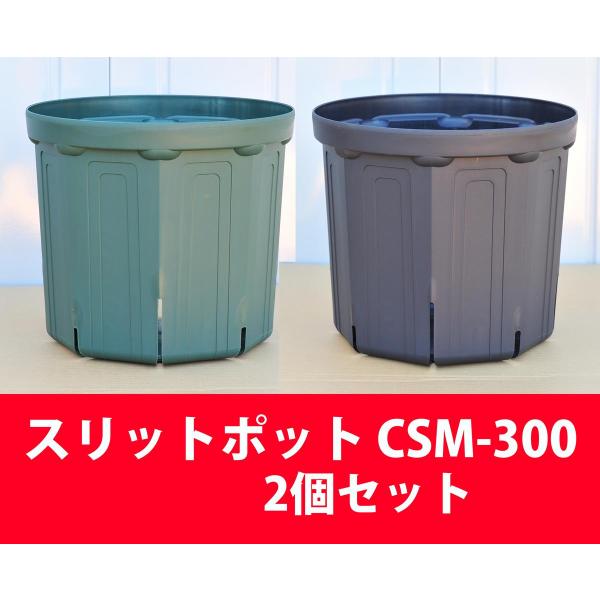 根のサークリング防止 スリットポット 30cm CSM-300 2個セット