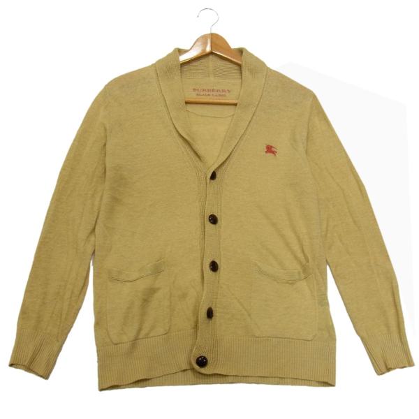 BURBERRY BLACK LABEL ◇BURBERRY BLACKLABEL リネン(麻)100％ ニット