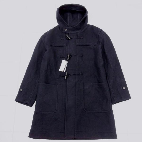 新品タグ付き！ユニクロ　ダッフルコート　メンズ　ネイビー　Ｌサイズ ユニクロ（UNIQLO） 新品タグ付き ウール ダッフルコート ネイビー