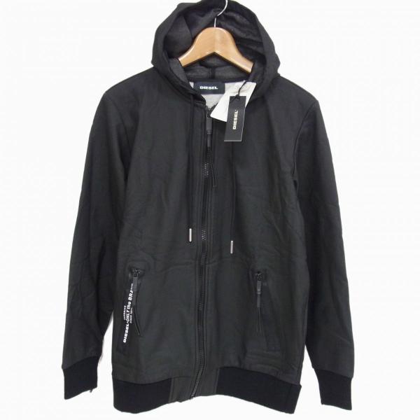 新品 定価38,500円◇DIESEL 20SS S-FILM JACKET コーティング加工 ジップパーカー ジャケット ブラック  ディーゼル メンズ blueblue-brand_251212-n2bl0005000