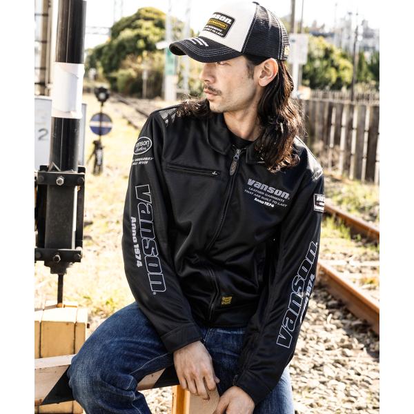 バイクジャケット バンソン vanson メッシュジャケット 夏用 フル