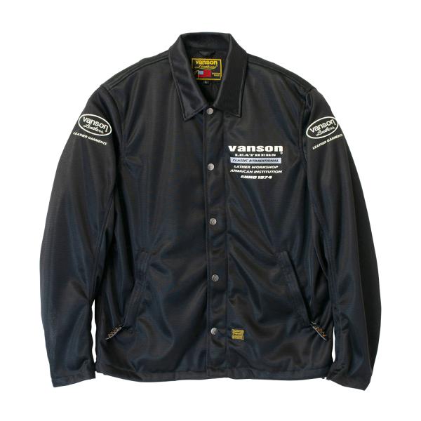 バイクジャケット バンソン vanson メッシュジャケット 夏用 フ