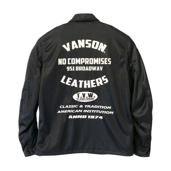 バンソン vanson メッシュジャケット VSE25106S 2XL バイクジャケット バンソン vanson メッシュジャケット 夏用 フ