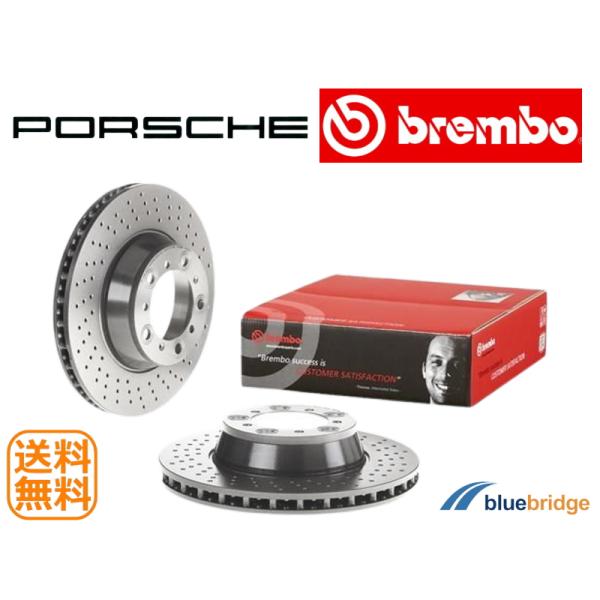 ポルシェ用911系ブレーキローター BREMBO 新品 ポルシェ 911 996 ターボ GT2 GT3 3.6 リア ブレーキ