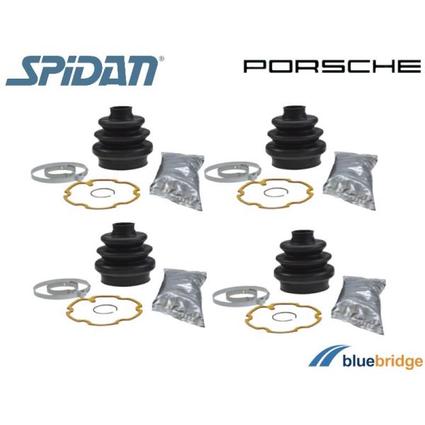 【製品概要】ドライブシャフトブーツ4個セット 新品 SPIDAN装着位置：リアアクスルインナー｜アウター左右共通【メーカー】ポルシェ【車種】911 (996)3.4 Carrera 43.6 GT23.6 GT33.6 TurboCarre...