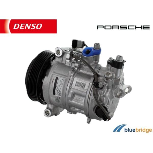 DENSO 新品 ポルシェ マカン 3.0L GTS J1H2 エアコン コンプレッサー