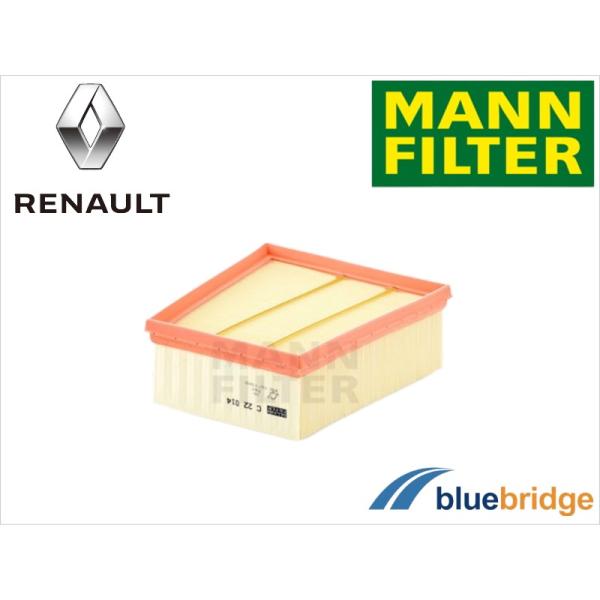 MANN-FILTER 新品 ルノー メガーヌ4 スポーツツアラー エアフィルター 165461822R 165468296R C22014