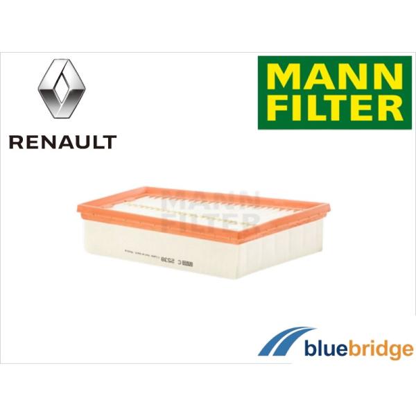 MANN-FILTER 新品 ルノー カングー2 KW型 エアフィルター 165465647R 165467078R 165469196R 8200261781