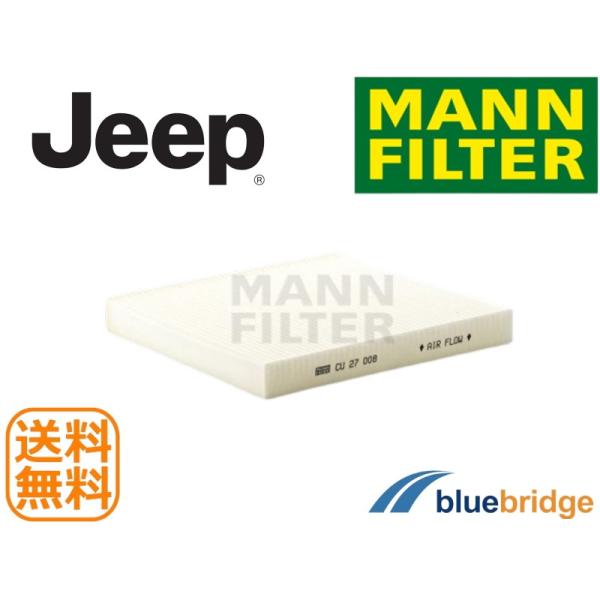 新品 MANN エアコンフィルター クライスラージープ グランドチェロキー WK 68079487AA 68079487AB 68079487AA