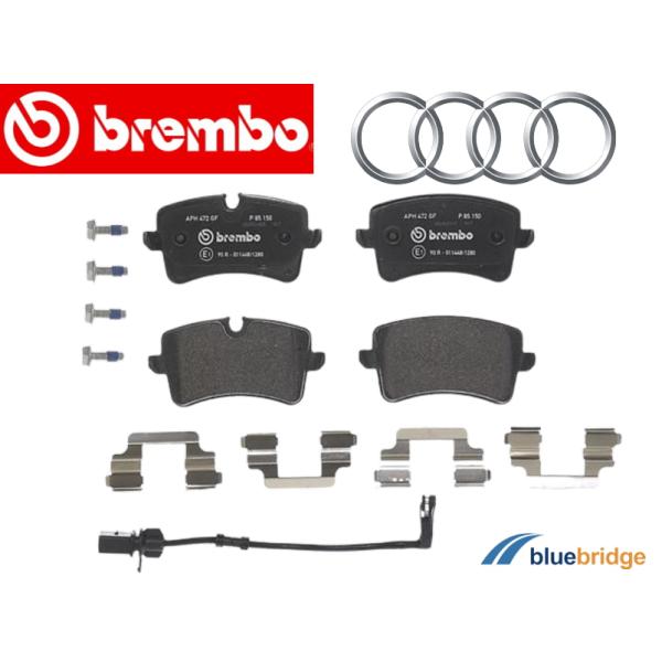 低ダスト BREMBO 新品 ポルシェ マカン 95B 2.0L 2.9L 3.0L GTS リア ブレーキパッド 9A769845100 PAB698451 