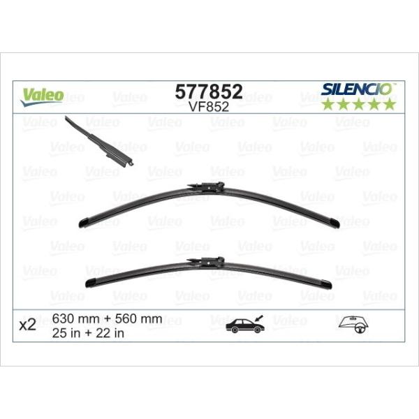 新品 メルセデスベンツ 純正ワイパー W222 品番A2228201445 新品 VALEO メルセデスベンツ フロントワイパーブレード 左右セット 右
