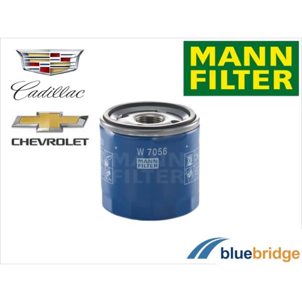 MANN-FILTER キャデラック ATS クーペ 2.0 A1SL オイルフィルター 12640445 12670058 12674698 55496756