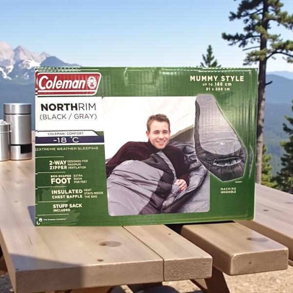 Coleman】コールマン ノースリム マミー型寝袋 最低使用温度 -18