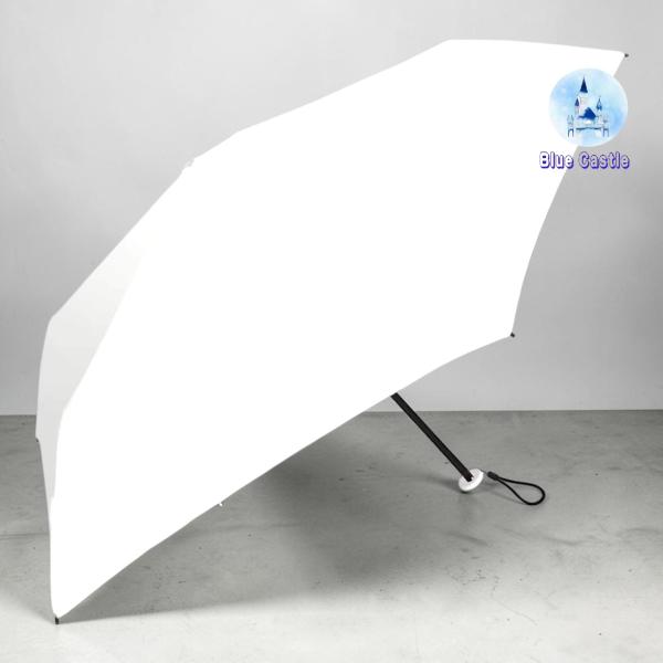 中谷  晴雨兼用折傘 UV Air＋ アイボリー  手開き 親骨サイズ：50cm ブラックコーティング加工 耐風仕様