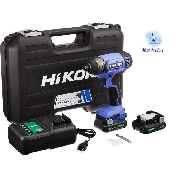 他サイト： HiKOKI(ハイコーキ) 10.8V インパクトドライバー FWH12DAL バッテリー2個・充電器・ケース付 FWH12DAL(2ES) 軽量・コンパクトの商品画像