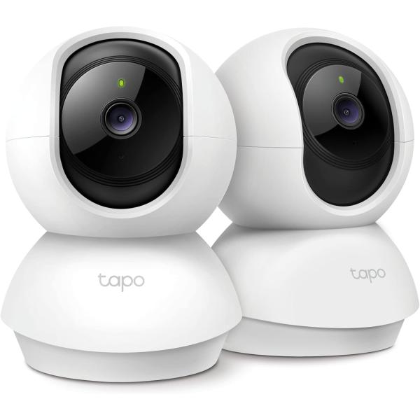 Tapo C210P2 TP-Link 300万画素 ネットワーク Wi-Fiカメラ 2個セット　見守りカメラ　ペットカメラ フルHD 屋内カメラ 夜間撮影 育児　介護　メーカー保証3年
