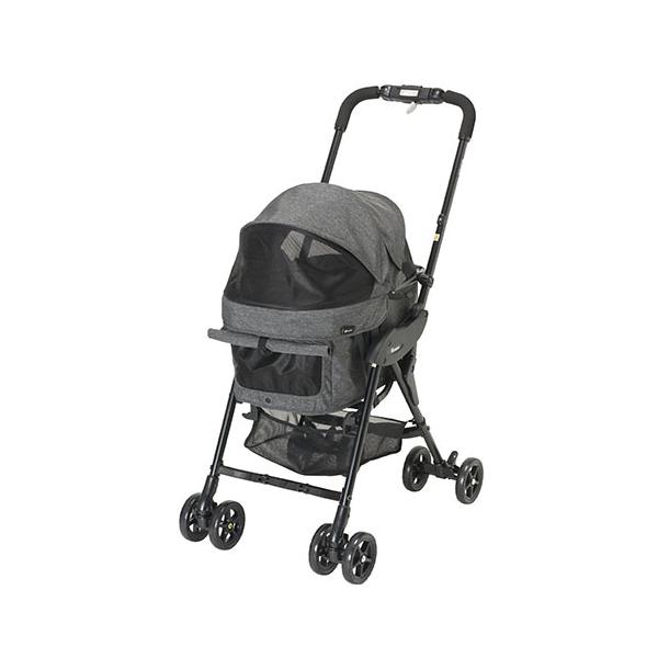 大人気のミリミリライトαに待望の追加色が新発売！ ・3.9kgの軽量＆コンパクト設計。階段の上り下りもラクラク。折りたたむとA4サイズの面積に収納できます。狭い玄関でも邪魔になりません。・幌に2カ所、キャリー前面に1カ所、合計3カ所のメッシ...