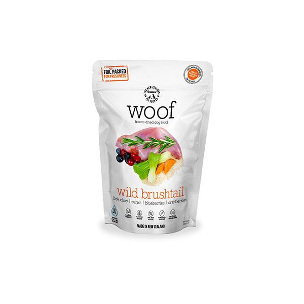 WOOF ワフ フリーズドライドッグフード ワイルドブラッシュテイル 280g