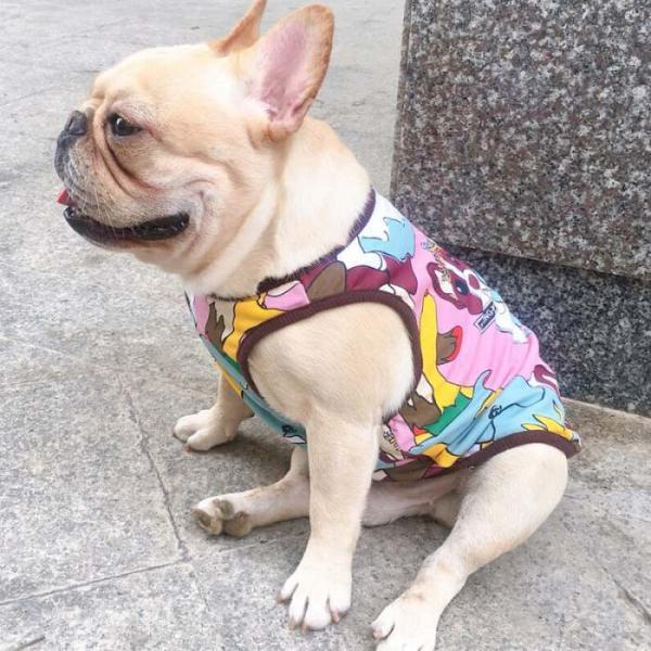 犬 服 夏 フレブル タンクトップ フレンチブルドッグ 犬服