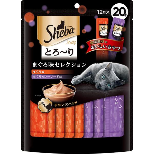 [マース] シーバ とろ〜り メルティ まぐろ味セレクション 12g×20個 タイ