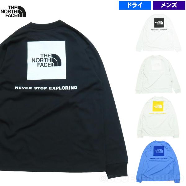 ザ・ノース・フェイス / バックスクエアロゴT メンズ ・ 長袖 ロンティー バックプリント ドライ 速乾 アウトドア ブランド おしゃれ THE NORTH FACE 送料無料