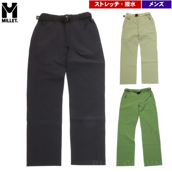最終15%オフ ミレー / セーニュ ストレッチパンツ メンズ ・ ストレッチ 撥水 軽量 ライト 細身 スマート スッキリ アウトドア ブランド おしゃれ MILLET 送料無